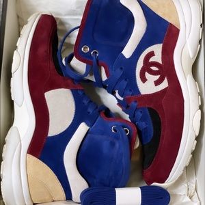 Chanel High Top Sneakers
